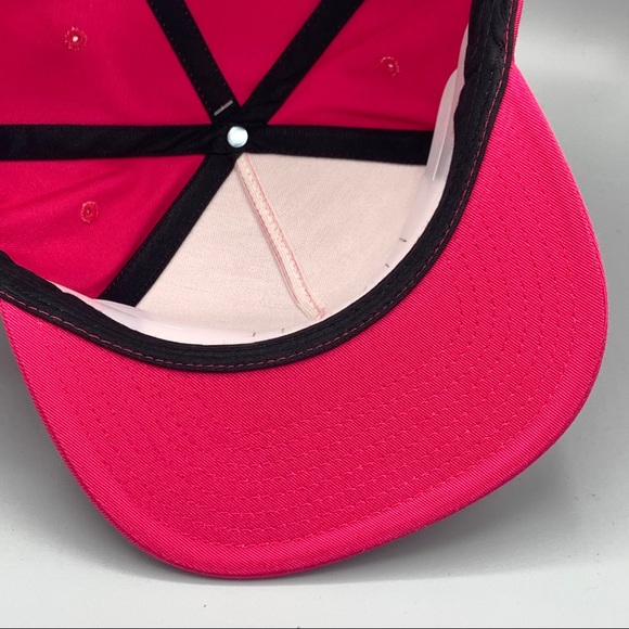 NEW Womens Vans Distort Snapback Hot Pink Cap Hat - Picture 6 of 6